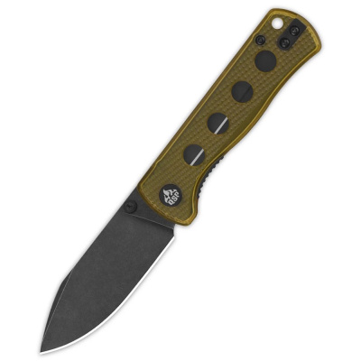 Складной нож QSP Canary folder, сталь 14C28N, рукоять Ultem